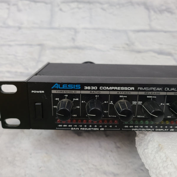 Alesis 3630 ステレオコンプレッサー/リミッター/ゲート Alesis 3630 ステレオコンプレッサー/リミッター/ゲート