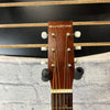 Airline Parlor Acoustic Guitar w/ Chipboard Case, Vintage Strap, and Vintage Tuner