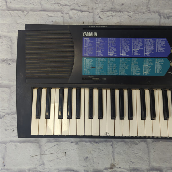 Yamaha PSR-185 Advanced Wave Memory Keyboard Piano 61 Keys TESTED EXCELLENT