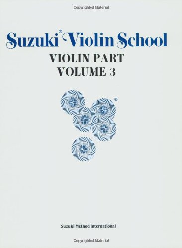Suzuki Violin School - Volume 3 Violin - Evolution Music