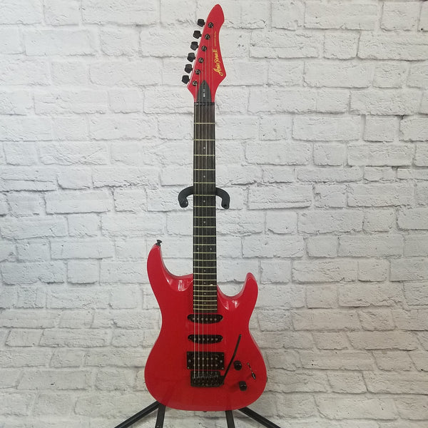 Aria Pro II Magna Series MA-10 Red Electric Guitar with Whammy Bar -  Evolution Music