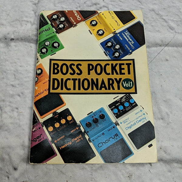 boss pedals book Rare Vintage Pocket Dictionary Volume 1 member:49913622167720:2400 KUbikes - Komplette Montage Color:Lemon Yellow Frame not included.
