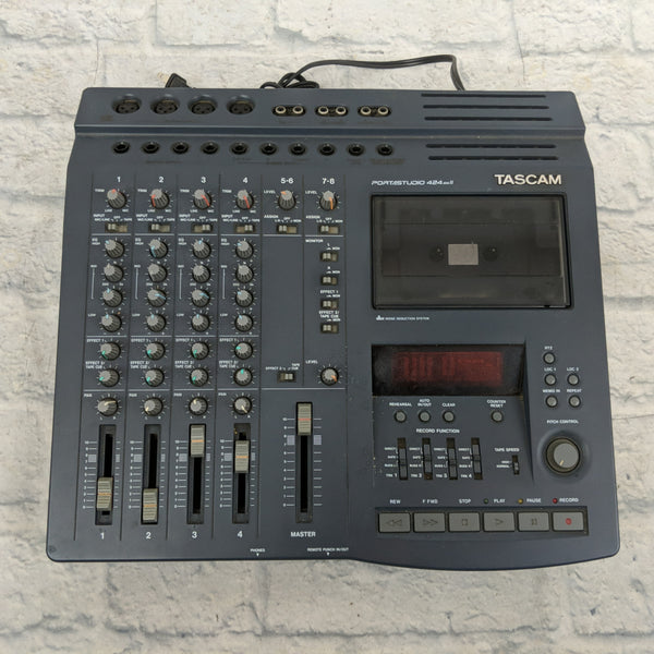 (美品) TASCAM PORTASTUDIO 424 mkⅡ TASCAM Portastudio 424 MKii 4-track Cassette Recorder CLEAN