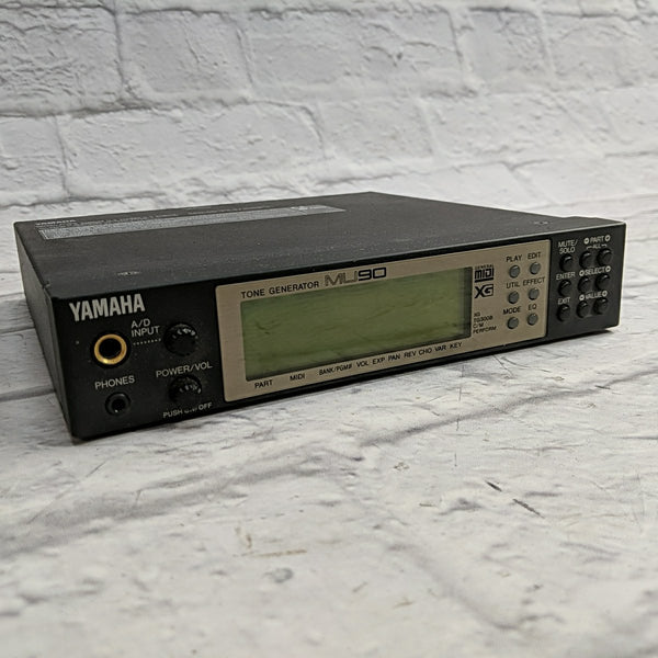 YAMAHA MU90B TONE GENERATOR 音源モジュール 問題あり Yamaha MU90 Tone Generator - Evolution Music