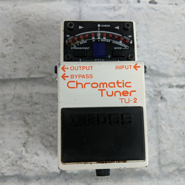 Boss TU-2 Chromatic Tuner Pedal - Evolution Music