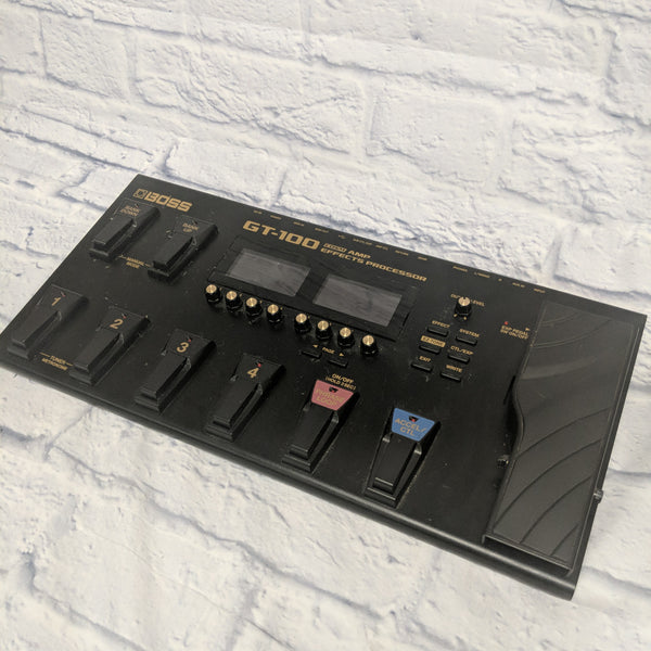 Boss GT100 Multi Effects/Amp Modeling Board for Electric Guitar