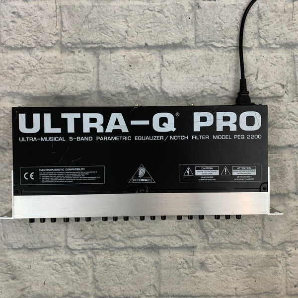 Behringer Ultra-Q Pro 5-Band Parametric Rack EQ - Evolution Music