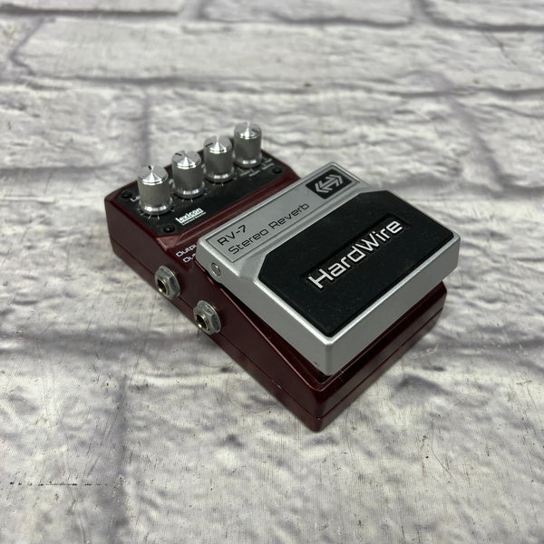 Digitech Hardwire RV-7 Reverb Pedal - Evolution Music