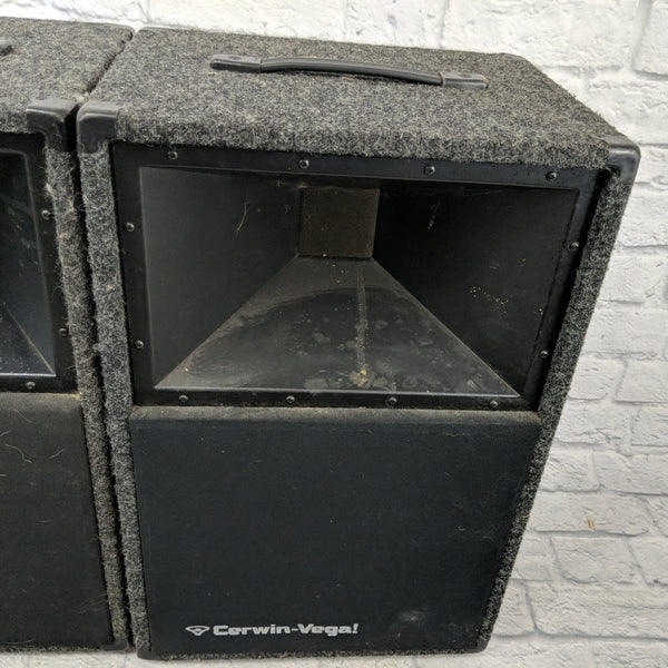 1990 s Cerwin Vega V 12B PA Speakers Pair Evolution Music