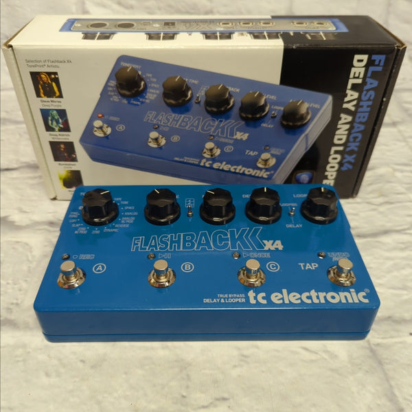 TC Electronic Flashback X4 Delay and Looper - Evolution Music