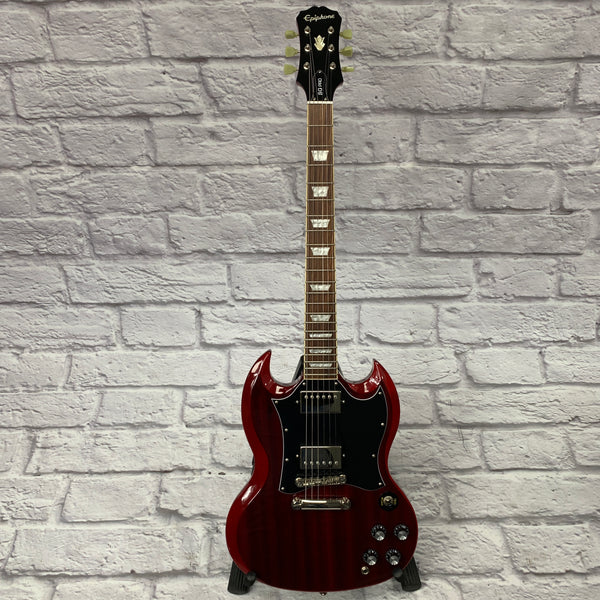 Epiphone SG PRO チェリーレッド エレキギター Epiphone SG Pro Electric Guitar Cherry Red - Evolution Music