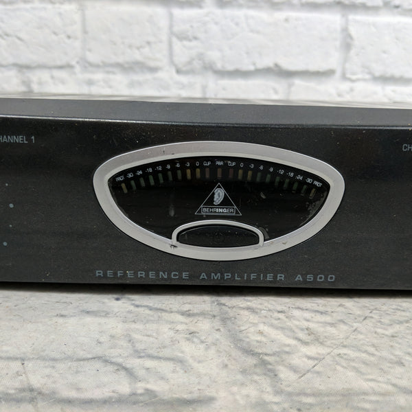 Behringer Reference Amplifier A500 - Evolution Music