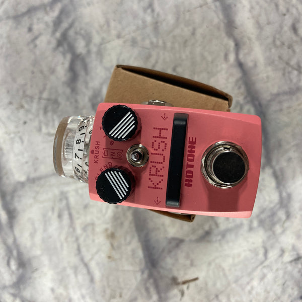 Hotone Krush Bitcrusher Sample Rate Reducer Pedal - Evolution Music