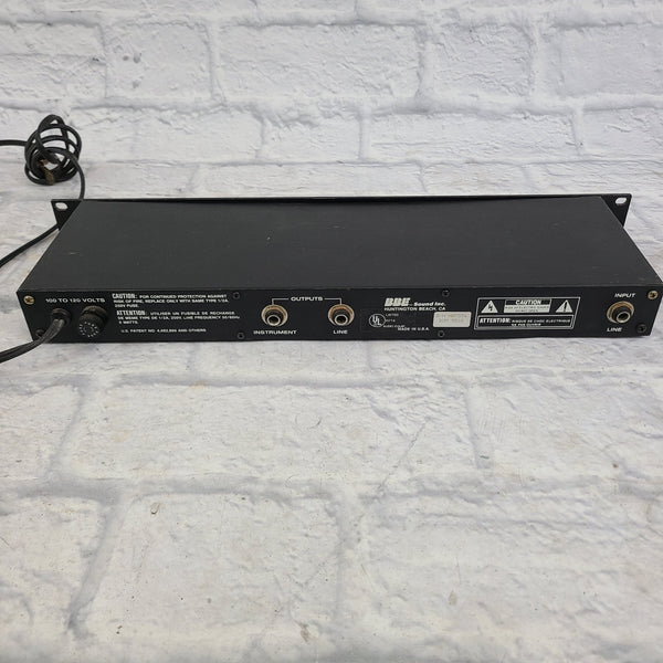 BBE SONIC マキシマイザー411 BBE 411 Sonic Maximizer Gate - Mono Dynamic Signal Processor