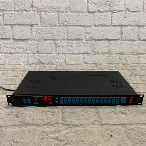 ADA MQ-1 Midi Programmable Stereo Equalizer Rack EQ AS IS - Evolution Music