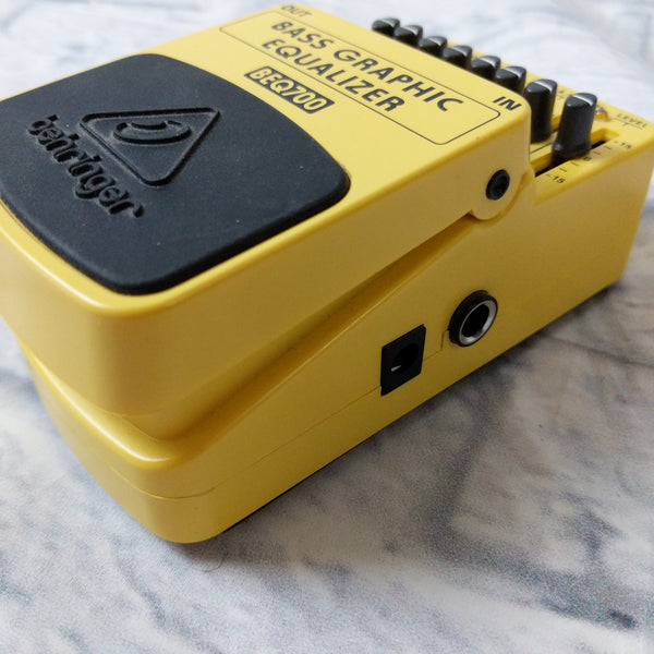 Behringer BEQ700 Bass Graphic EQ Pedal Evolution Music