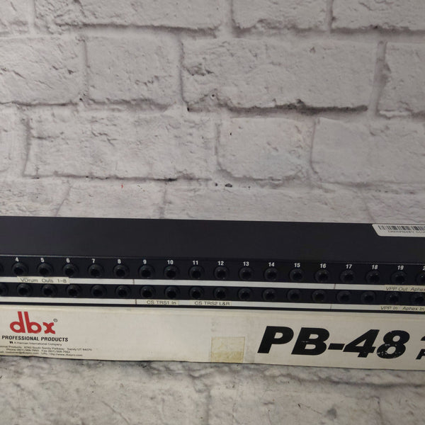 DBX PB-48 48 Point Rack Patchbay - Evolution Music