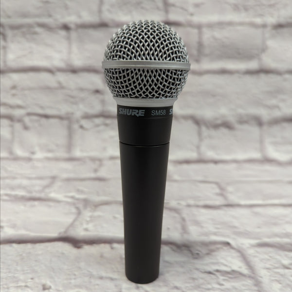 Shure SM58 w/ Box Microphone - Evolution Music