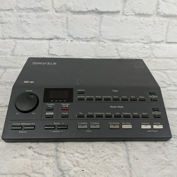 Roland RA-30 Real-Time MIDI Arranger - Evolution Music
