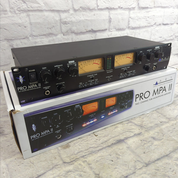 ART Pro MPA II 2-Channel Tube Microphone Preamp 2009 - Present