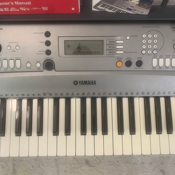 Yamaha YPT-310 Digital Piano Keyboard with Manual and Power