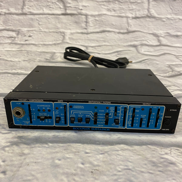 ギター ROCKMAN SUSTAINOR MODEL100 Vintage Rockman Sustainor Model 100 Effects Processor Tom
