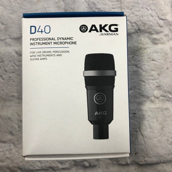 AKG D40 Dynamic Instrument Microphone - Evolution Music