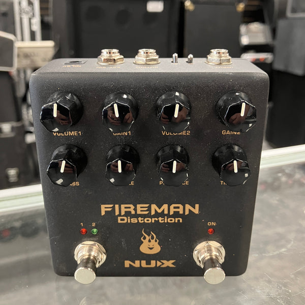☆送料無料☆ NUX Fireman (NDS-5) Distortion NUX Fireman (NDS-5) -Dual Channel Brown Sound Distortion