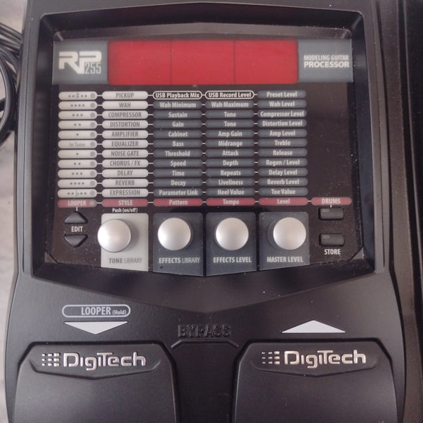 ギター DigiTech RP255 Amazon.com: DigiTech RP255 Modeling Guitar Processor and USB