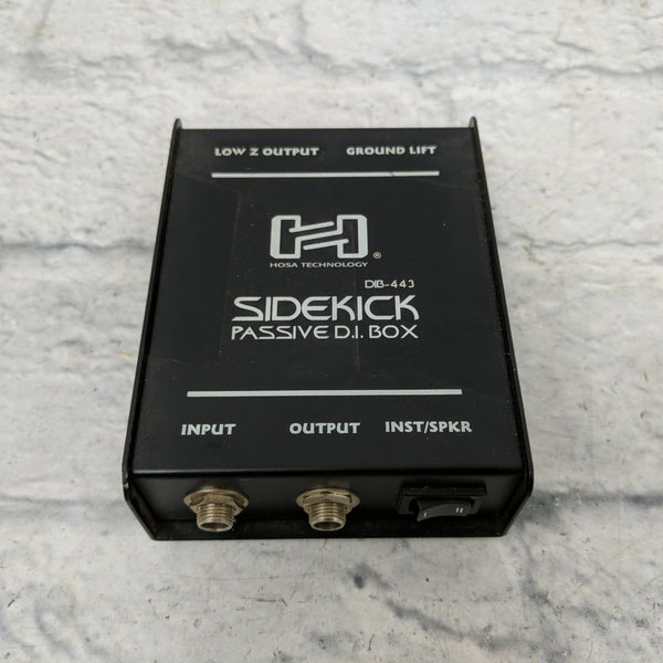 Hosa DIB-443 Sidekick Passive DI Box - Evolution Music