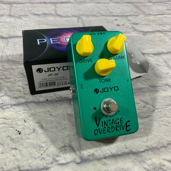 Joyo Vintage Overdrive Pedal w/ box - Evolution Music