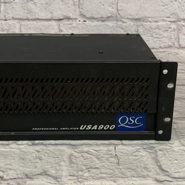 QSC USA 900 パワーアンプ ① QSC USA 900 500 Watt @ 2 Ohms Professional Power Amplifier