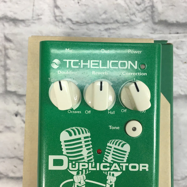 TC Helicon Duplicator Vocal Effects Pedal - Evolution Music