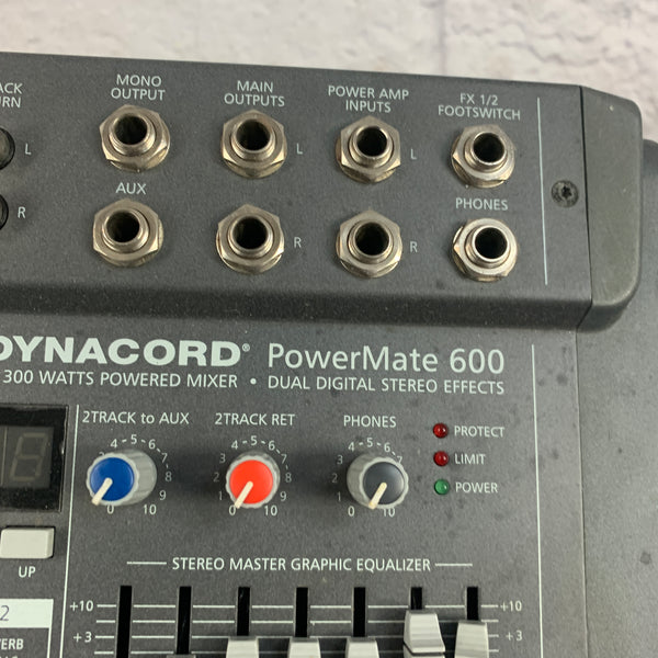 Dynacord PowerMate 600 Powered Mixer - Evolution Music