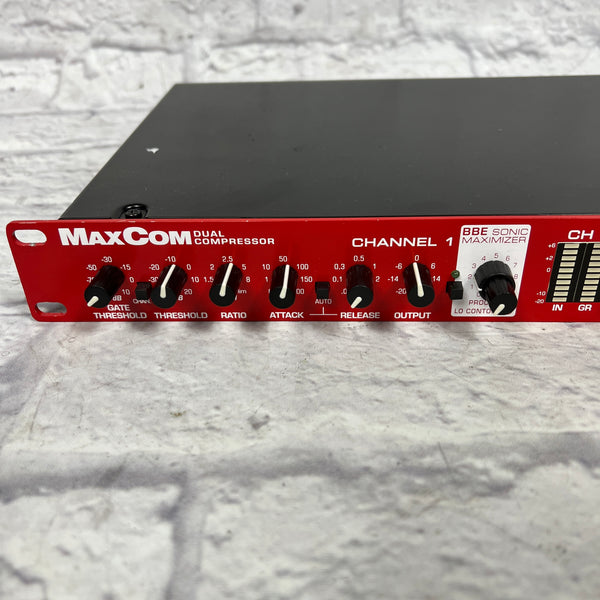 BBE Maxcom Dual Rack Compressor - Evolution Music