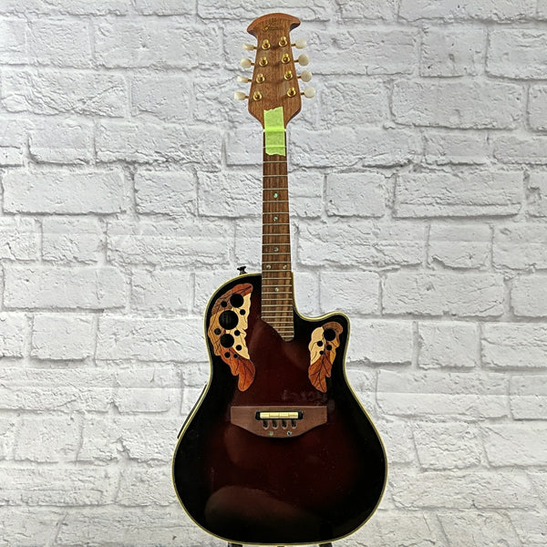 OVATION　Celebrity Mandolin MCS-148 Ovation Celebrity Mandolin Acoustic/Electric - Ruby Red