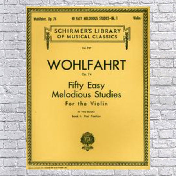 50 Easy Melodious Studies, Op. 74 - Book 1: First Position - Evolution ...