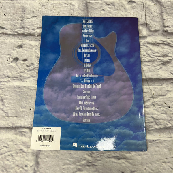 Hal Leonard Fingerpicking Beatles Book Evolution Music