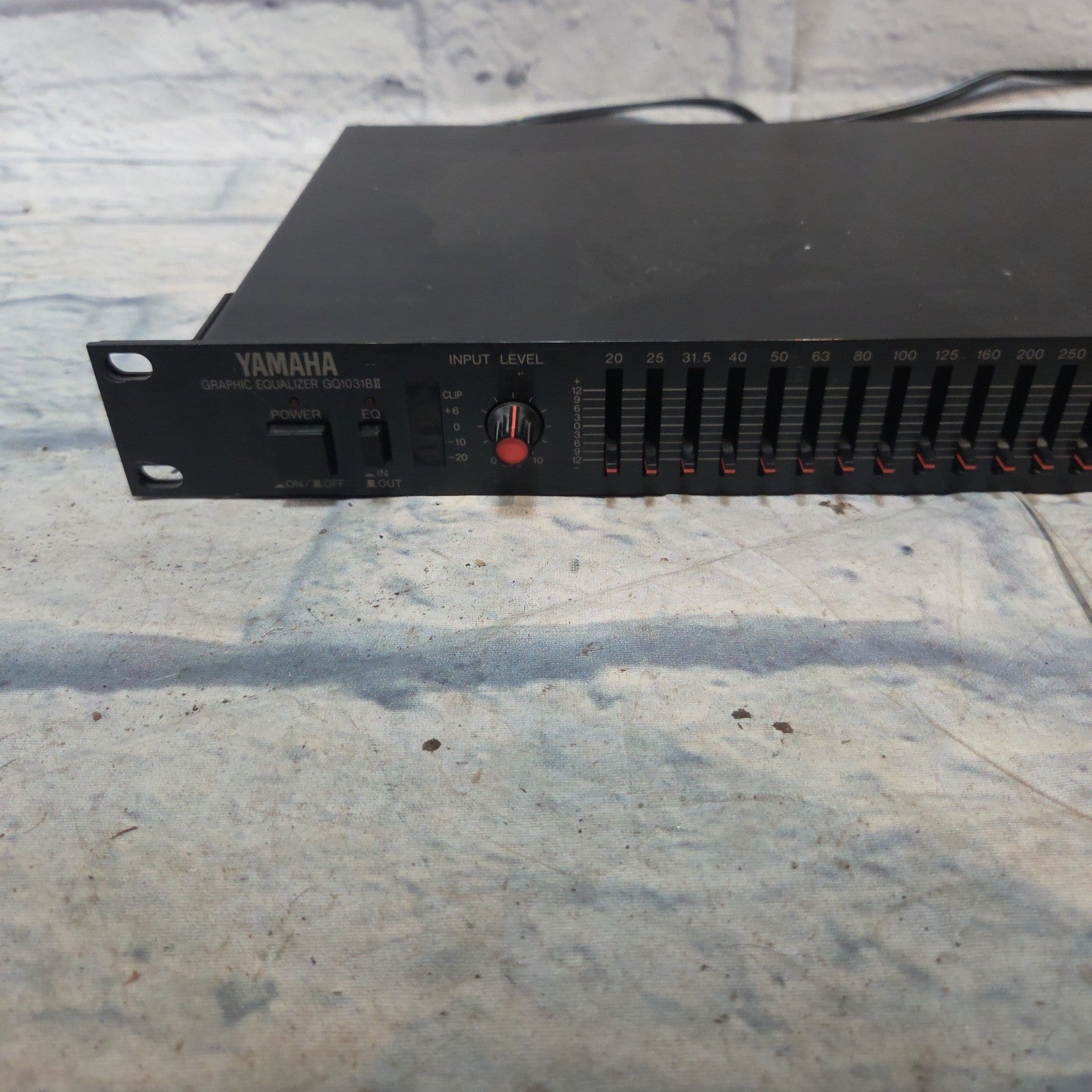 Yamaha GQ1031B II 31 Band Graphic EQ Rack EQ