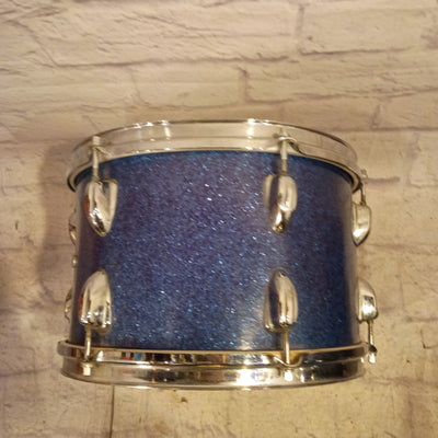 Unknown Vintage Japan Blue Sparkle Rack Tom