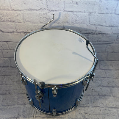 Ludwig 18x16 Vintage 1970 Blue Sparkle Floor Tom