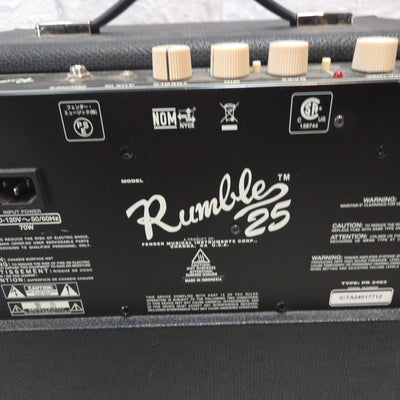 Fender Rumble 25 Bass Guitar Combo Amp