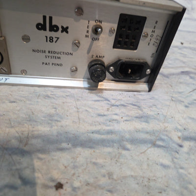 DBX 187 Noise Reduction  System Compressor