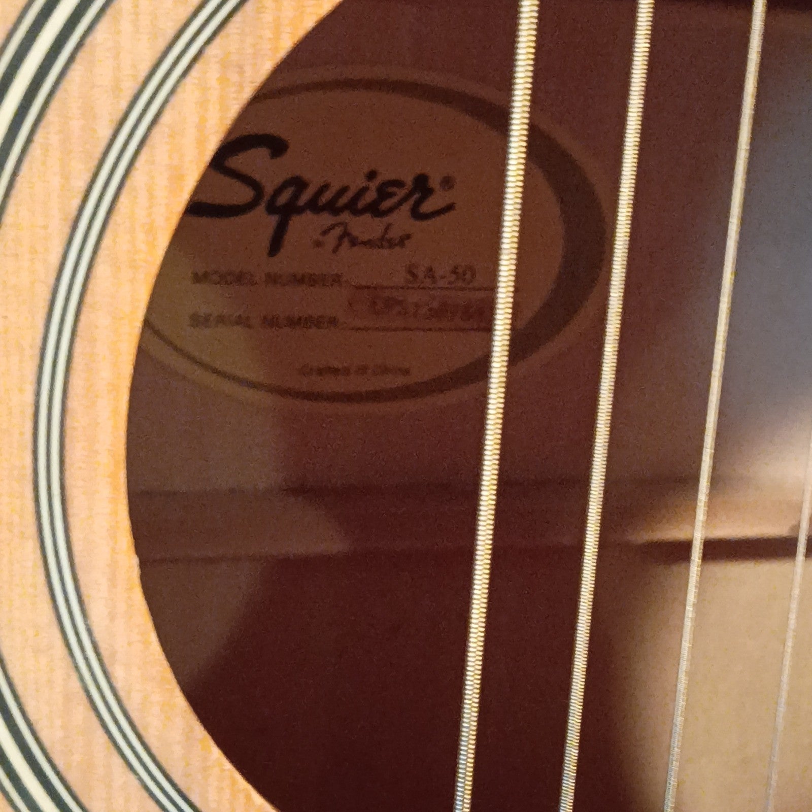 Squier SA-50 Acoustic Guitar
