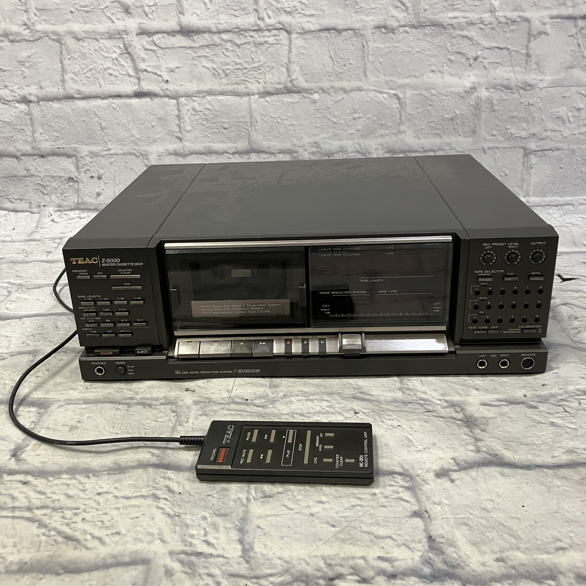 Teac VIntage Z-5000 Cassette Deck with Remote - Evolution Music