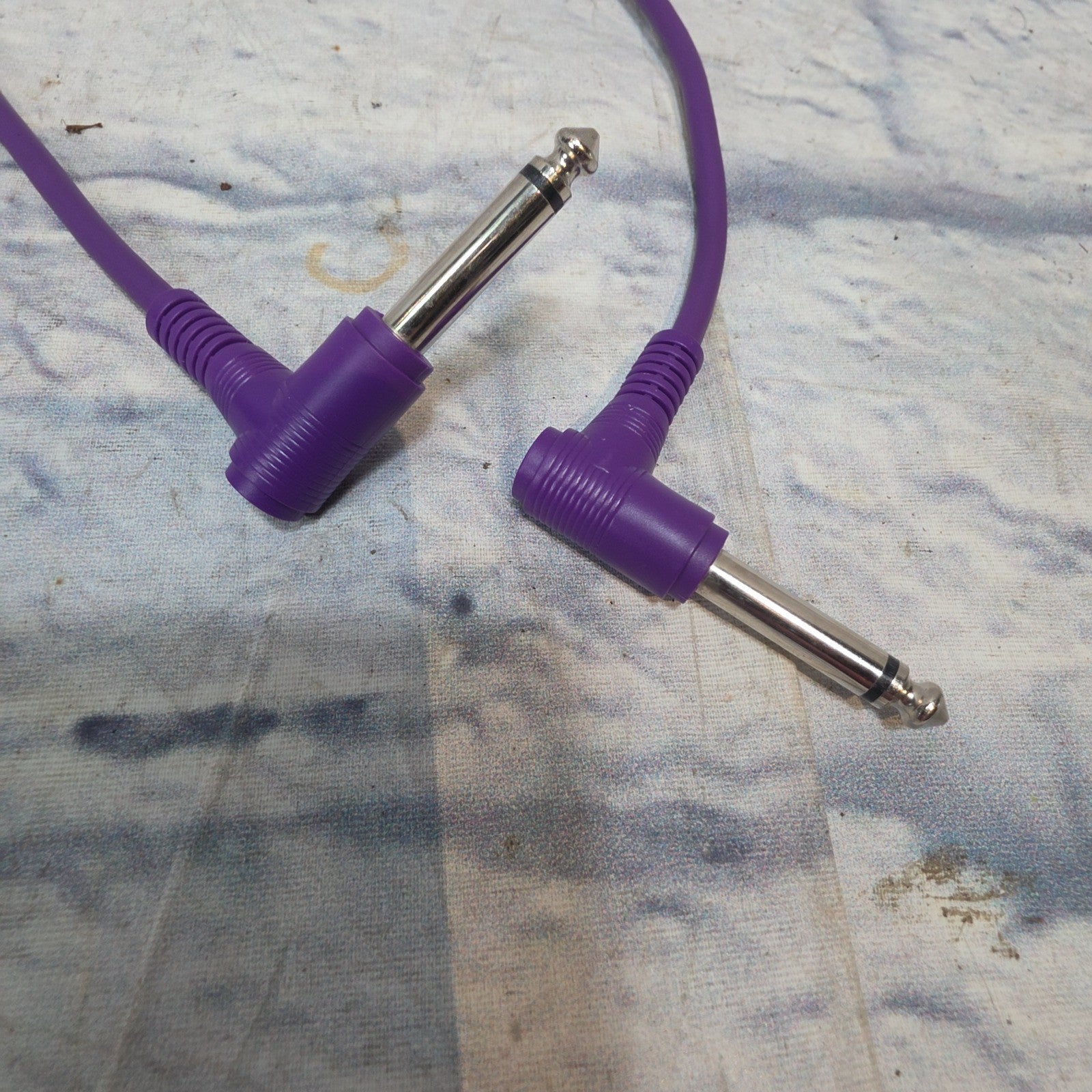 Unknown Purple Right-Angled Patch Cable ( 1 foot) Adapter/Splitter