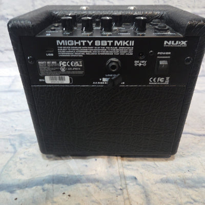 NuX Mighty 8BT MKii Bass Guitar Combo Amp