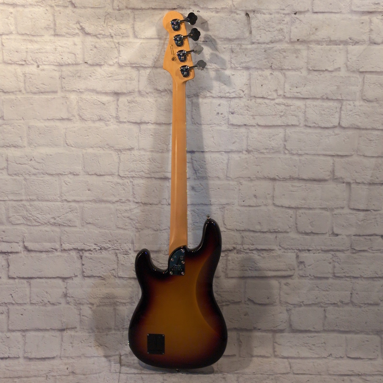2021 Fender American Ultra Precision Bass 4 String Bass Guitar USA - Ultraburst