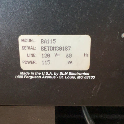 Ampeg BA115 V1 USA Made Bass Guitar Combo Amp