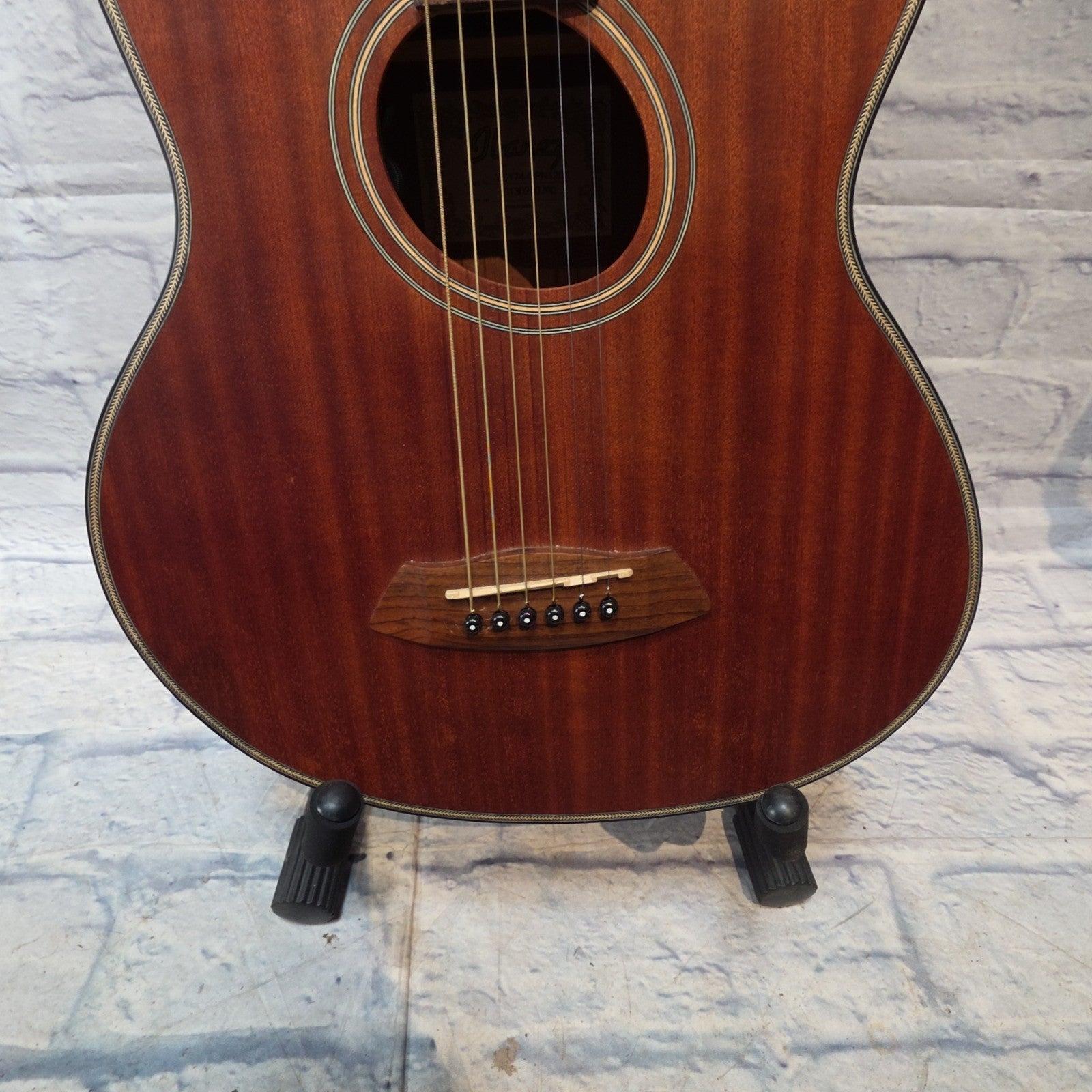 Ibanez Talman Double Cutaway Acoustic / Electric (OPN) W/ Case Acoustic Guitar
